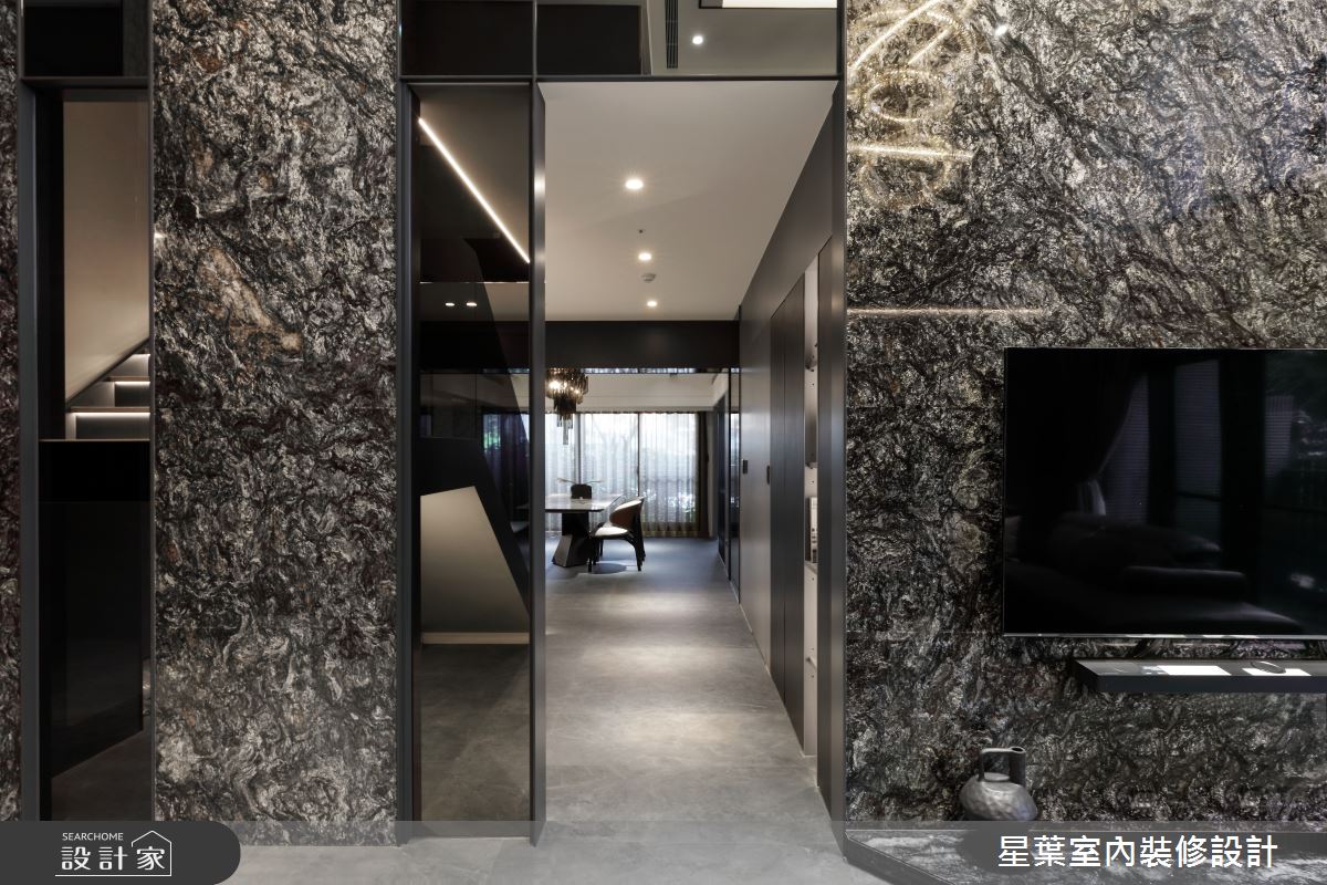 58坪毛胚屋＿輕奢華風客廳餐廳案例圖片＿星葉室內裝修設計＿星葉_53_桃園58坪輕奢華風之5