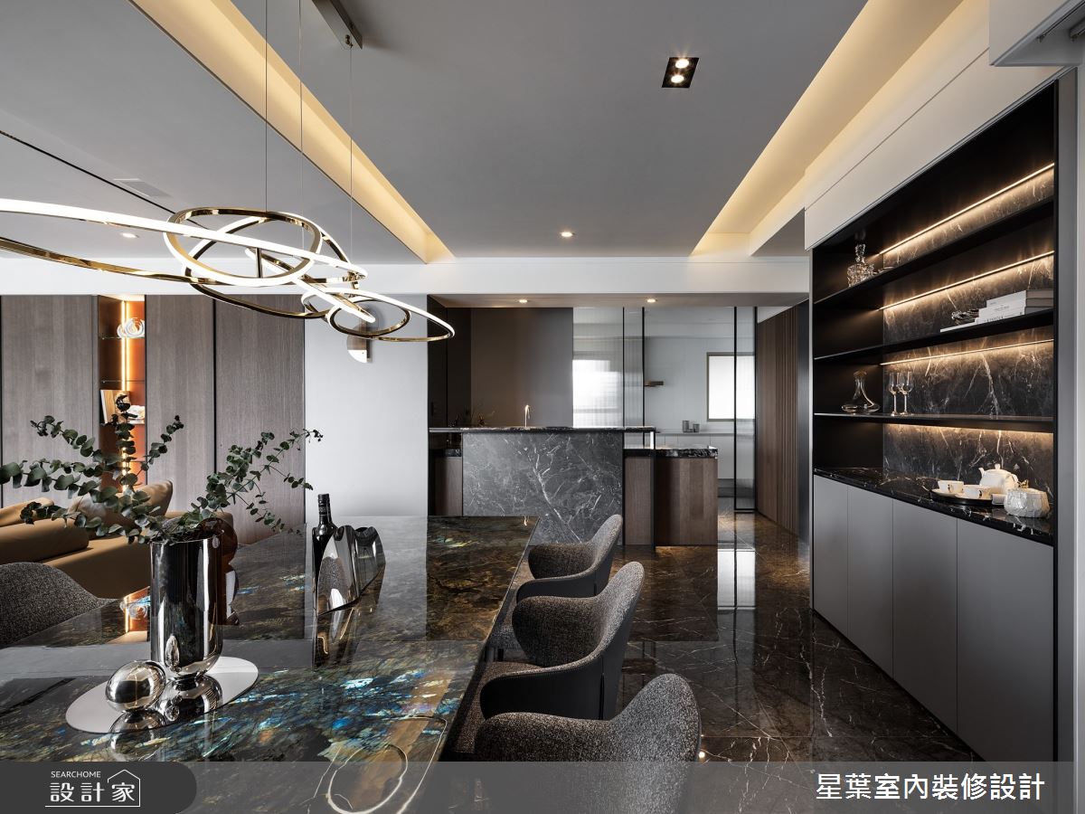 80坪毛胚屋＿輕奢華風案例圖片＿星葉室內裝修設計＿星葉_54_新北80坪輕奢華風之6