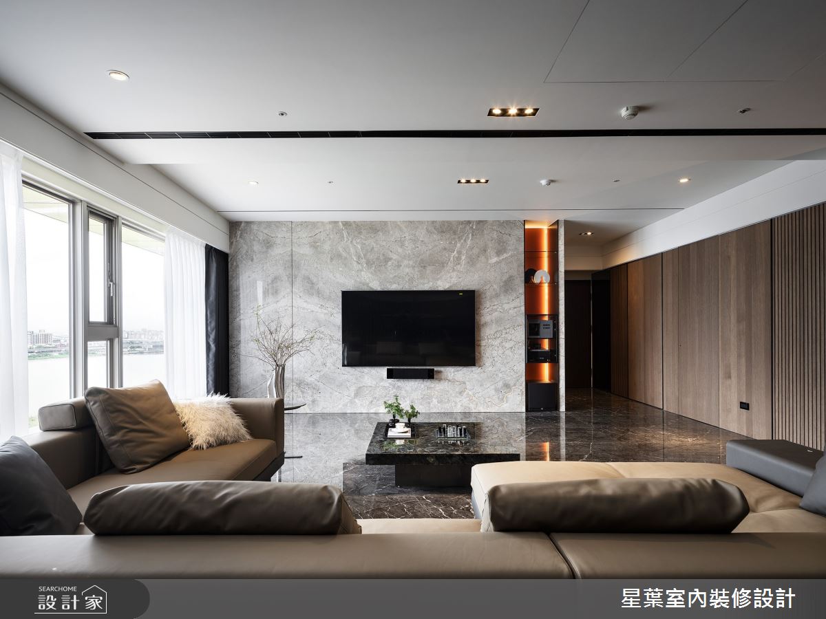 80坪毛胚屋＿輕奢華風案例圖片＿星葉室內裝修設計＿星葉_54_新北80坪輕奢華風之8