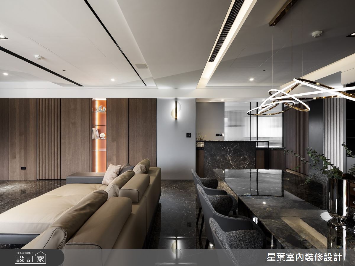 80坪毛胚屋＿輕奢華風案例圖片＿星葉室內裝修設計＿星葉_54_新北80坪輕奢華風之9