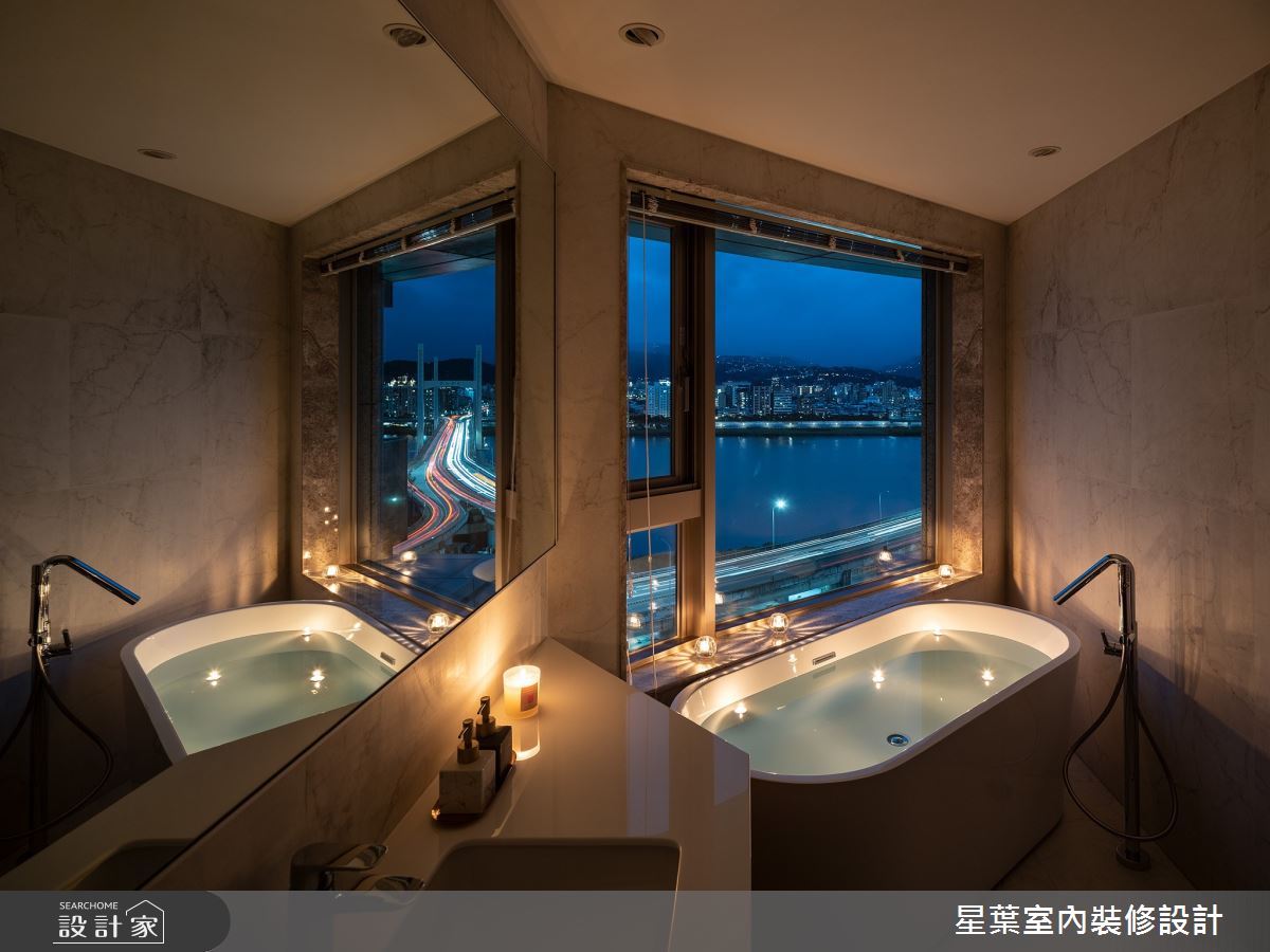 80坪毛胚屋＿輕奢華風案例圖片＿星葉室內裝修設計＿星葉_54_新北80坪輕奢華風之17