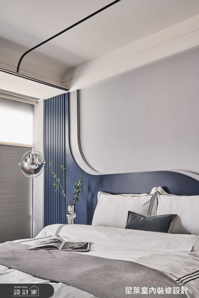 43坪中古屋(5~15年)＿輕奢華風臥室案例圖片＿星葉室內裝修設計＿星葉_55_台北43坪輕奢華風之17