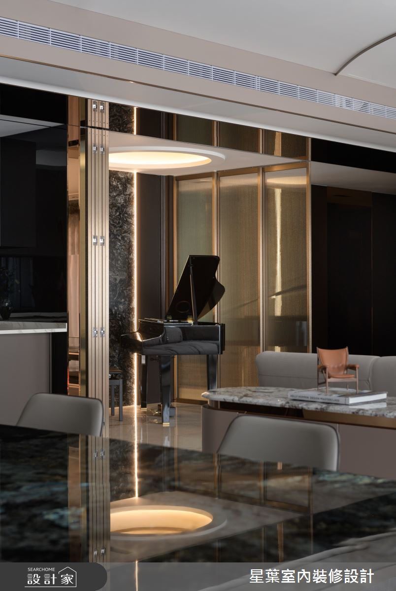 123坪毛胚屋＿現代法式客廳案例圖片＿星葉室內裝修設計＿星葉_56_策展123坪現代法式之16