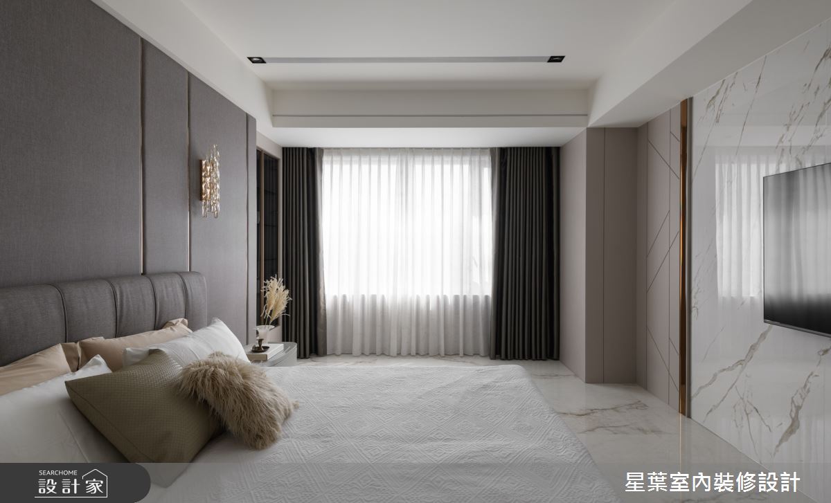 123坪毛胚屋＿現代法式臥室案例圖片＿星葉室內裝修設計＿星葉_56_策展123坪現代法式之26