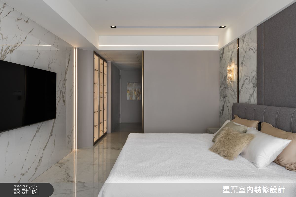 123坪毛胚屋＿現代法式臥室案例圖片＿星葉室內裝修設計＿星葉_56_策展123坪現代法式之28
