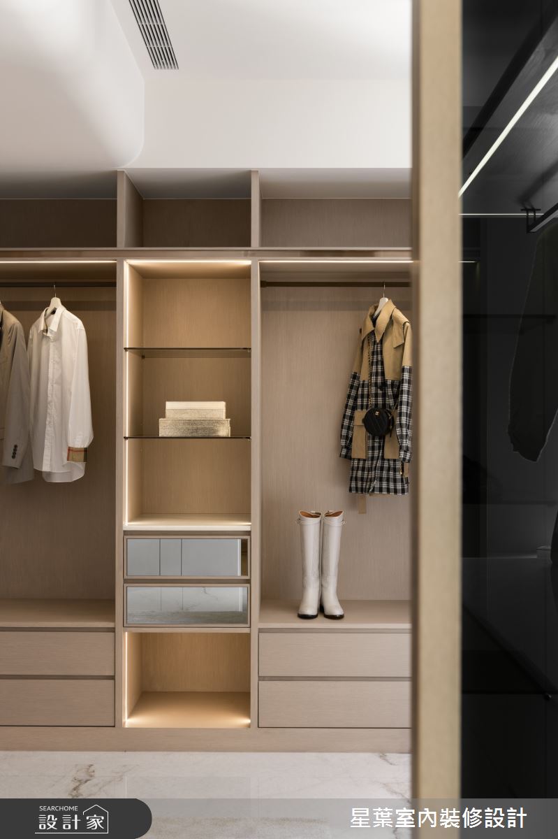 123坪毛胚屋＿現代法式更衣間案例圖片＿星葉室內裝修設計＿星葉_56_策展123坪現代法式之34