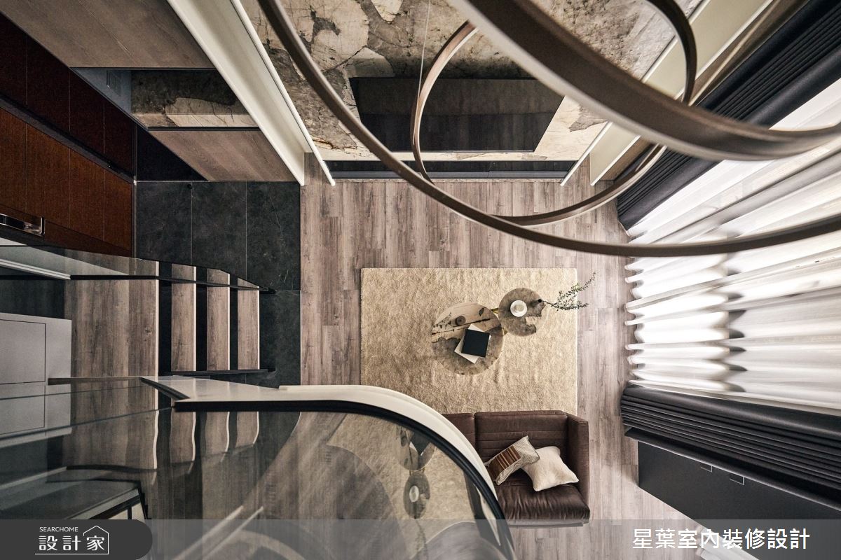 30坪毛胚屋＿輕奢風客廳案例圖片＿星葉室內裝修設計＿星葉_57_新北30坪輕奢風之12