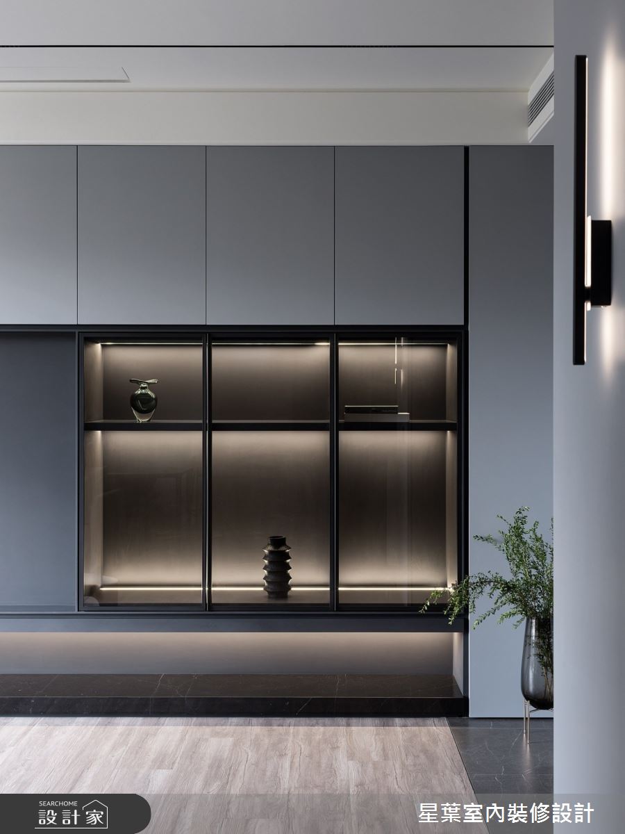48坪中古屋(5~15年)＿現代簡約風客廳案例圖片＿星葉室內裝修設計＿星葉_58_台北48坪現代簡約風之6