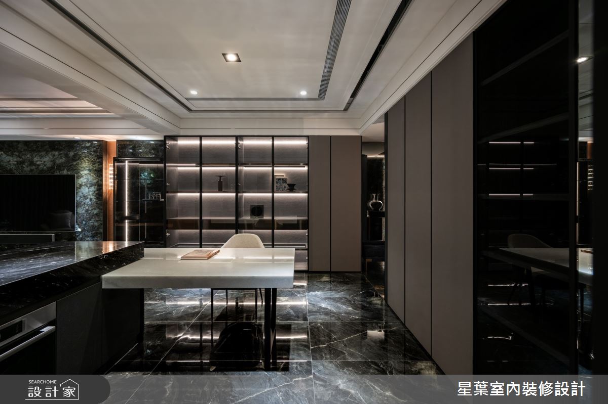 40坪中古屋(5~15年)＿奢華風餐廳案例圖片＿星葉室內裝修設計＿星葉_59_新北40坪奢華風之4