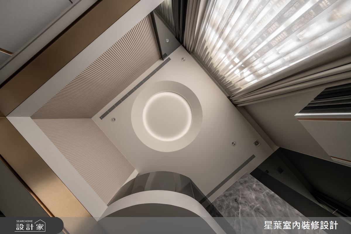 50坪新古屋(10年以下)＿輕奢風客廳案例圖片＿星葉室內裝修設計＿星葉_60_新北50坪輕奢風之4