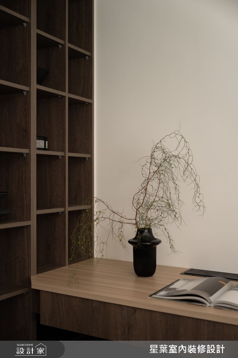 50坪新古屋(10年以下)＿輕奢風書房案例圖片＿星葉室內裝修設計＿星葉_60_新北50坪輕奢風之13
