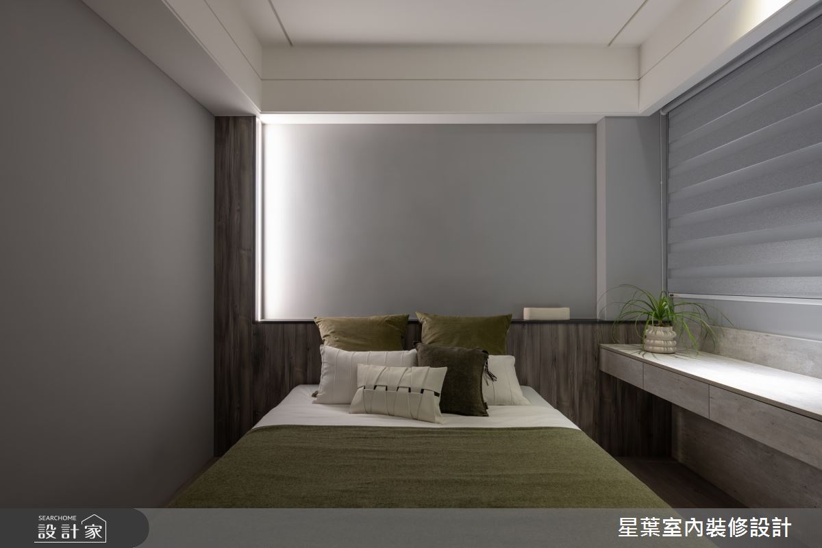 50坪新古屋(10年以下)＿輕奢風臥室案例圖片＿星葉室內裝修設計＿星葉_60_新北50坪輕奢風之17