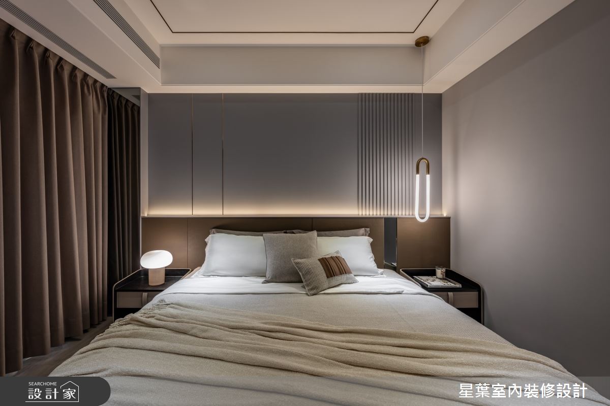 50坪新古屋(10年以下)＿輕奢風臥室案例圖片＿星葉室內裝修設計＿星葉_60_新北50坪輕奢風之8