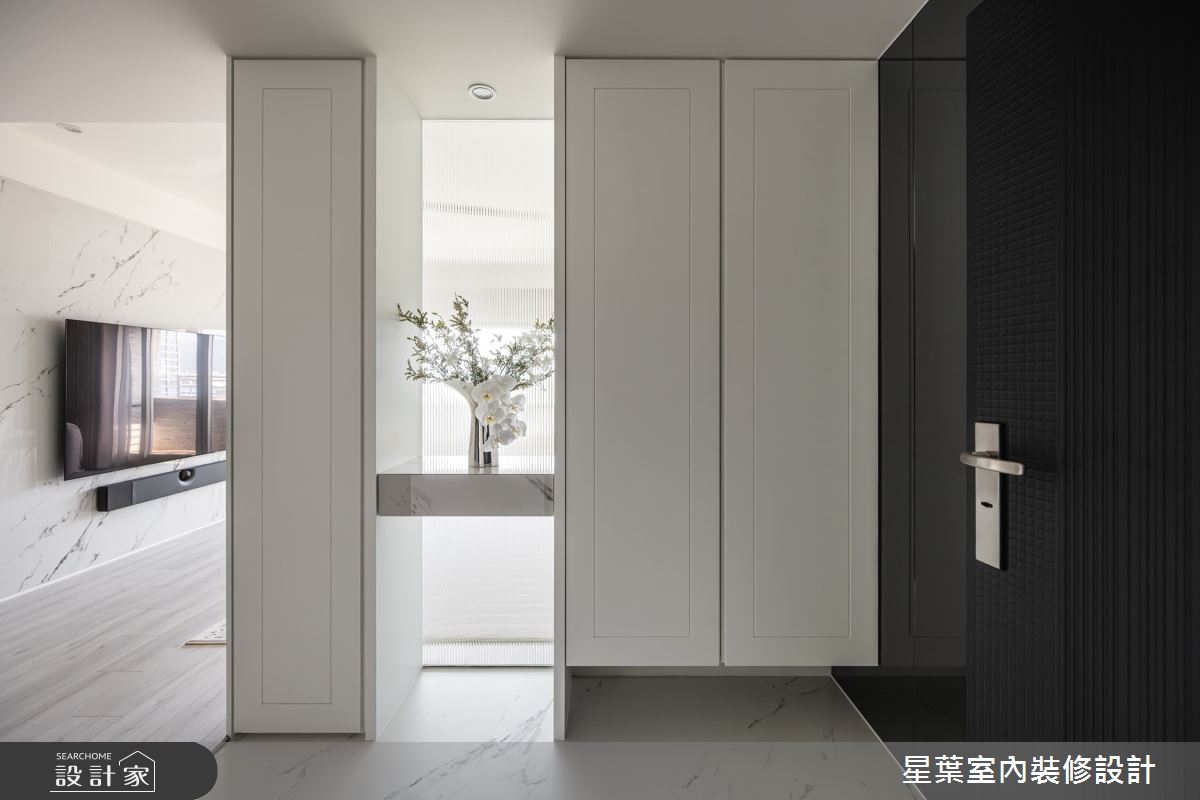 50坪老屋(41~50年)＿美式風玄關案例圖片＿星葉室內裝修設計＿星葉_61_台北50坪美式風之1