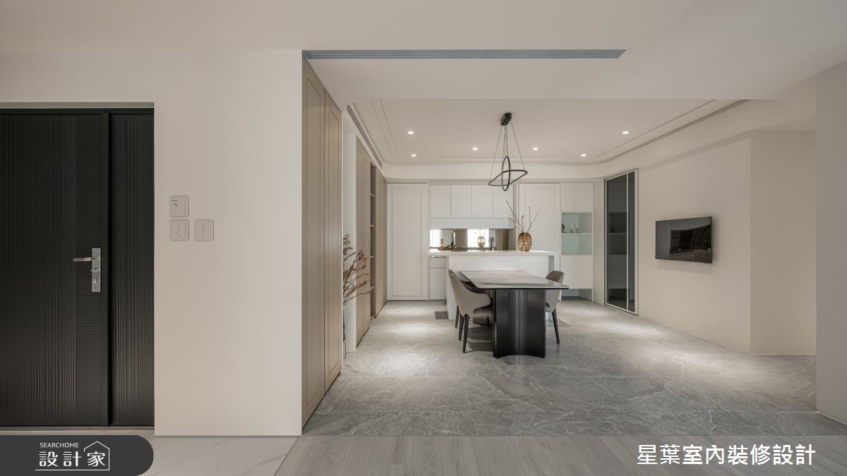 50坪老屋(41~50年)＿美式風餐廳案例圖片＿星葉室內裝修設計＿星葉_61_台北50坪美式風之9