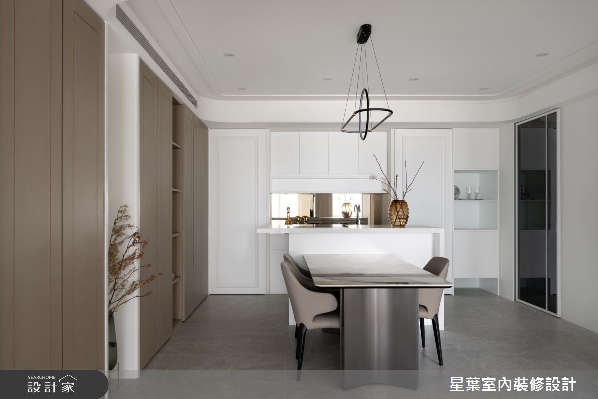 50坪老屋(41~50年)＿美式風餐廳案例圖片＿星葉室內裝修設計＿星葉_61_台北50坪美式風之10