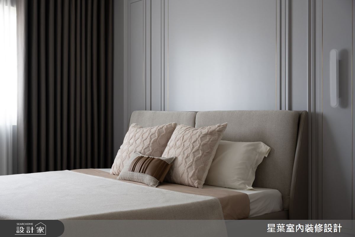 50坪老屋(41~50年)＿美式風臥室案例圖片＿星葉室內裝修設計＿星葉_61_台北50坪美式風之23