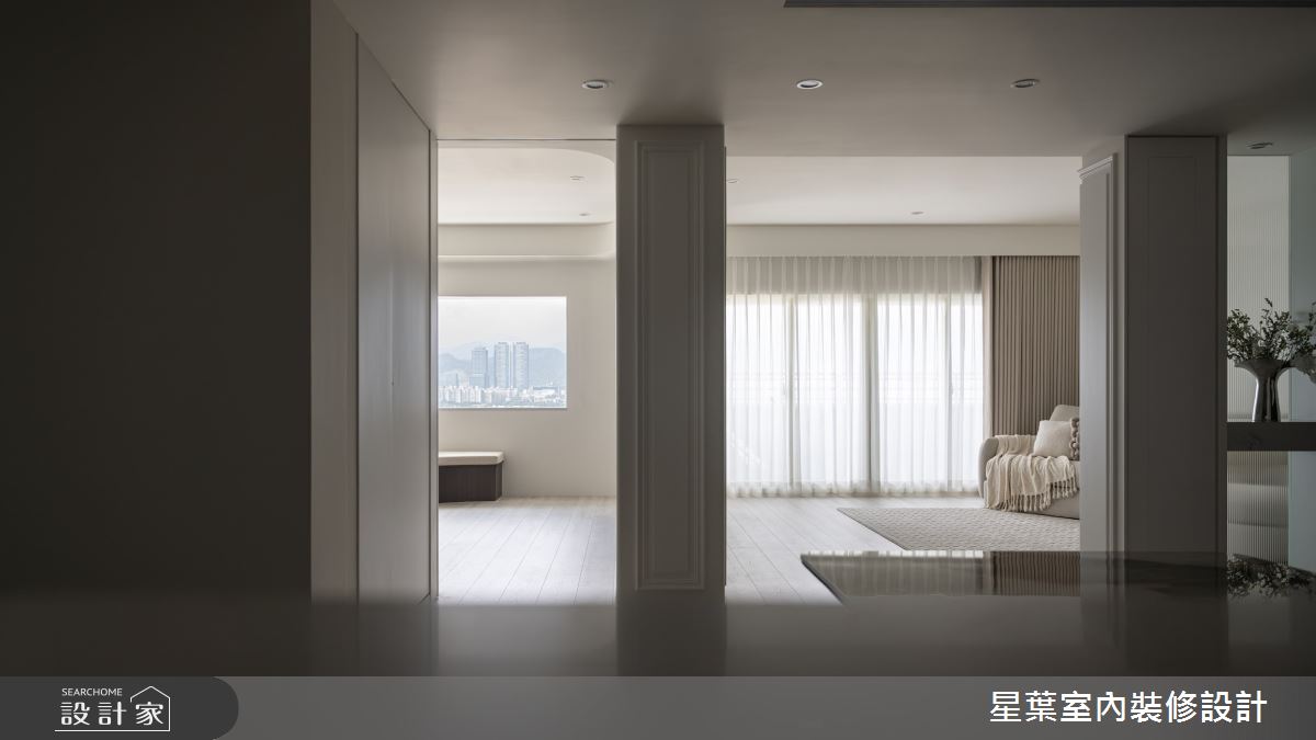 50坪老屋(41~50年)＿美式風客廳案例圖片＿星葉室內裝修設計＿星葉_61_台北50坪美式風之27