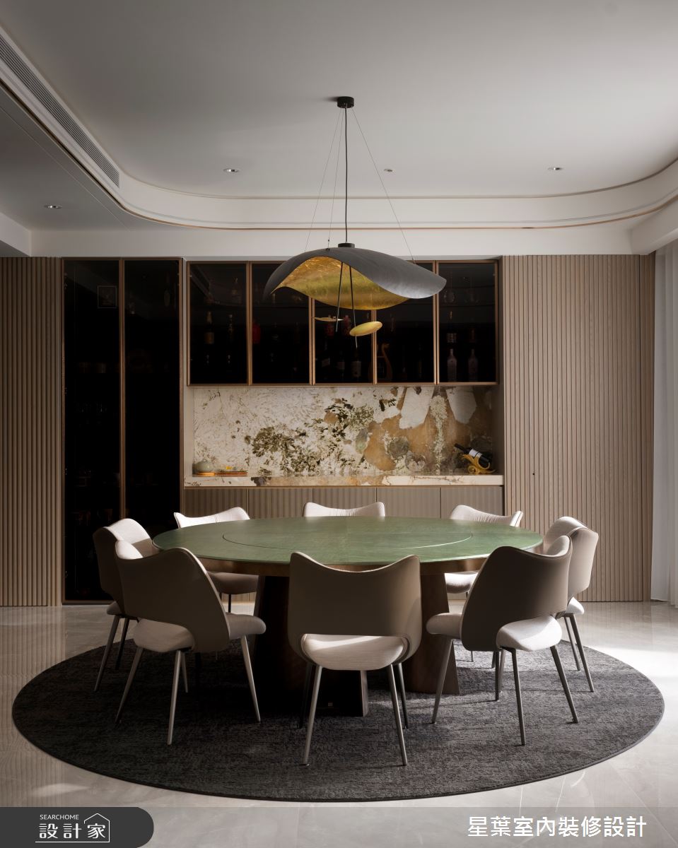 108坪預售屋＿奢華風餐廳案例圖片＿星葉室內裝修設計＿星葉_62_桃園108坪奢華風之3