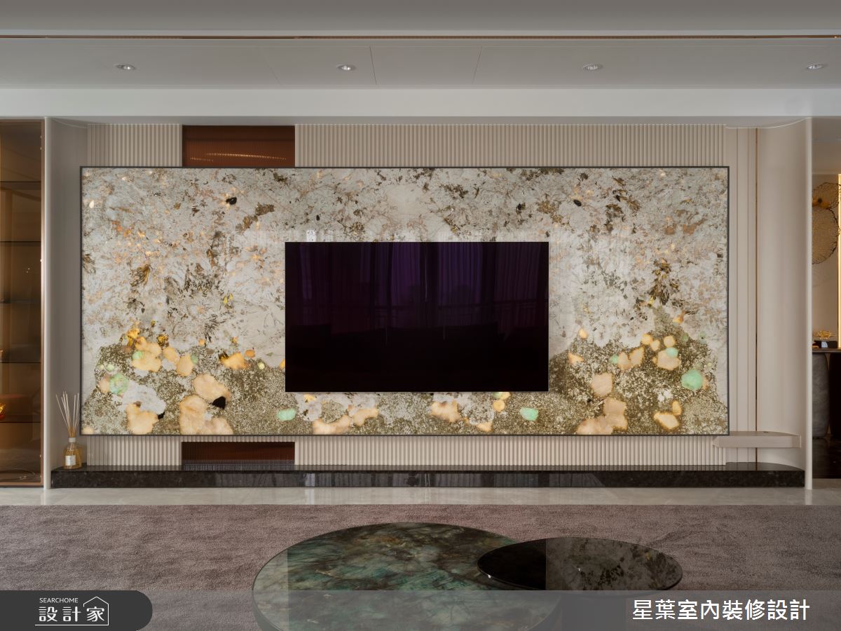 108坪預售屋＿奢華風客廳案例圖片＿星葉室內裝修設計＿星葉_62_桃園108坪奢華風之22