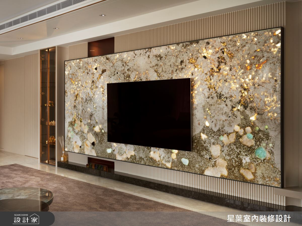 108坪預售屋＿奢華風客廳案例圖片＿星葉室內裝修設計＿星葉_62_桃園108坪奢華風之28