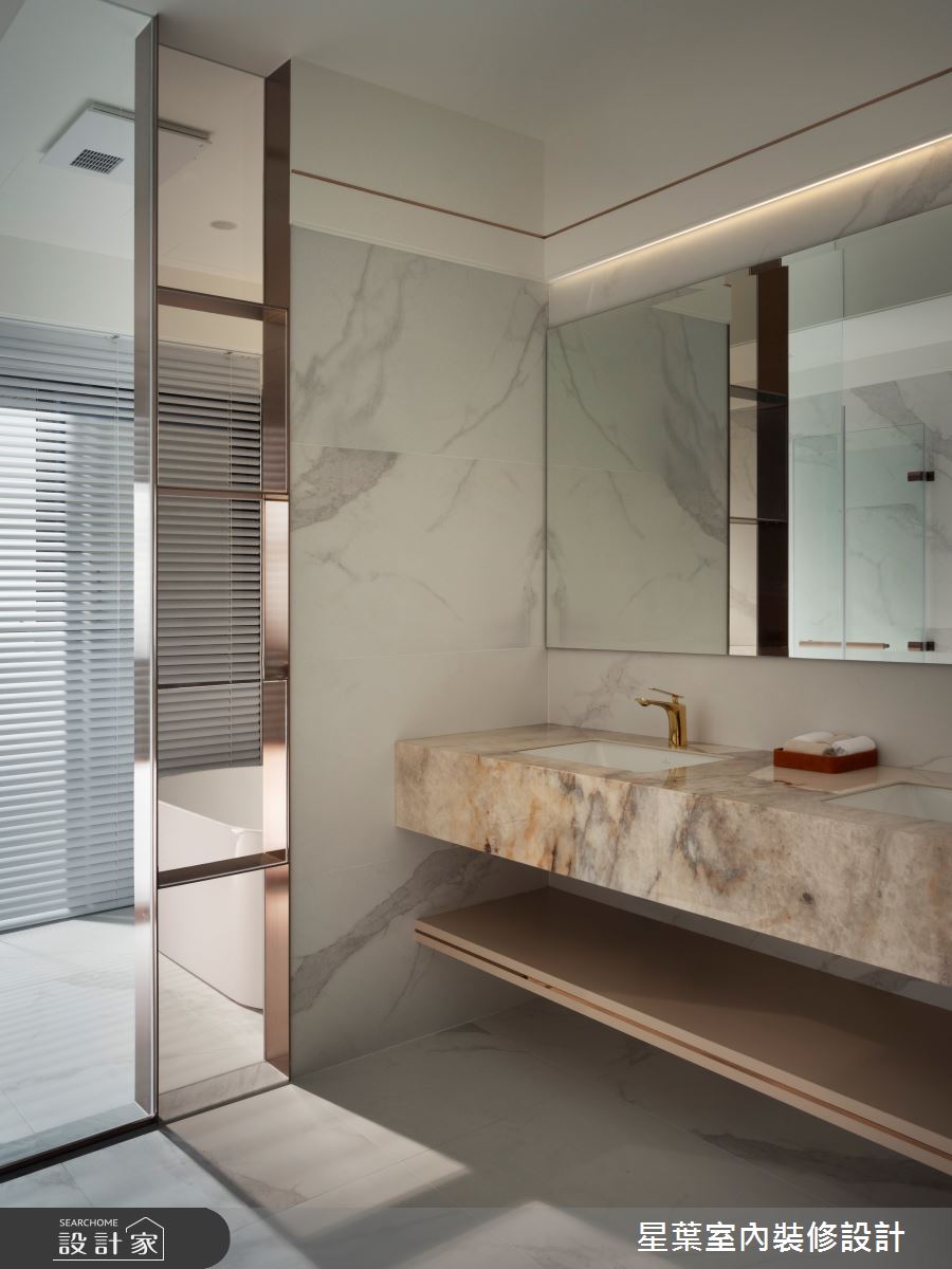 108坪預售屋＿奢華風浴室案例圖片＿星葉室內裝修設計＿星葉_62_桃園108坪奢華風之100