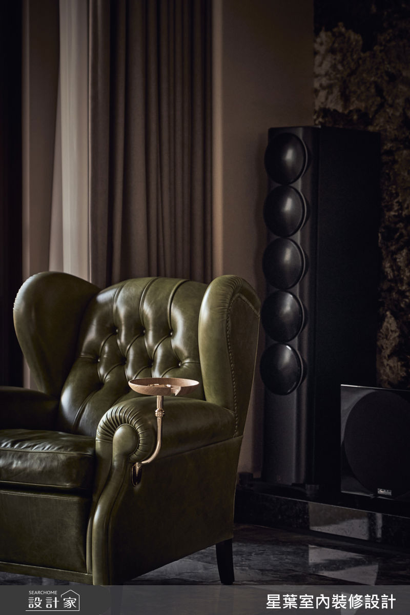 60坪中古屋(5~15年)＿輕奢風客廳案例圖片＿星葉室內裝修設計＿星葉_63_新竹60坪輕奢風之12