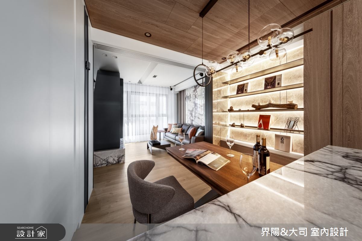 16坪新成屋(5年以下)＿現代風餐廳吧檯案例圖片＿界陽&大司 室內設計＿界陽_26之7