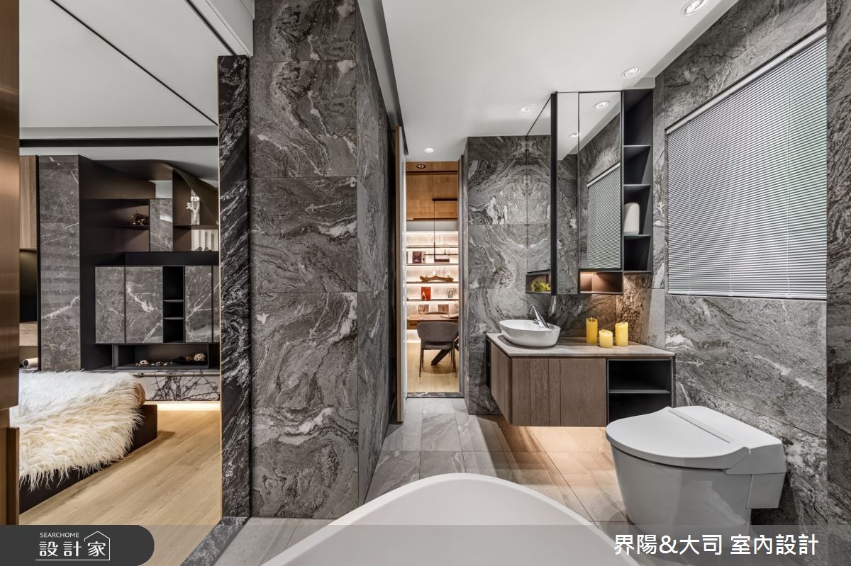 16坪新成屋(5年以下)＿現代風浴室案例圖片＿界陽&大司 室內設計＿界陽_26之9