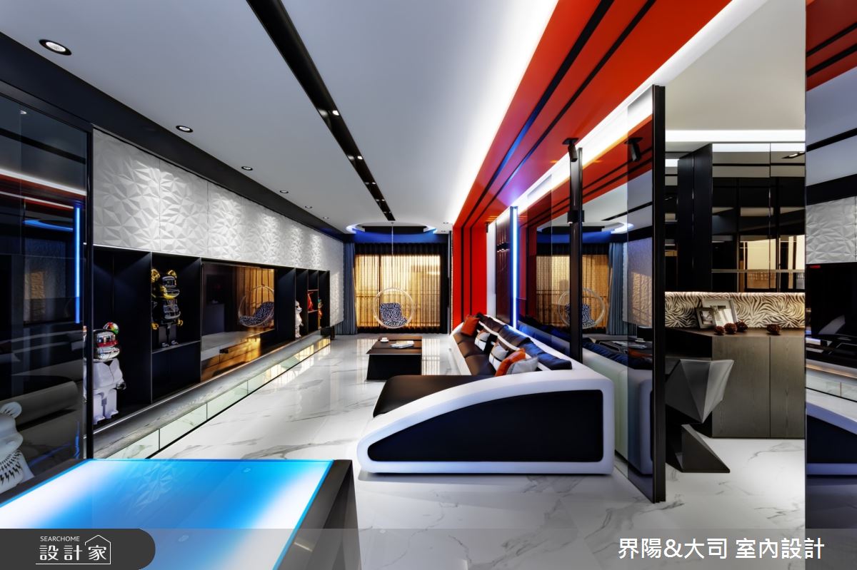 32坪新成屋(5年以下)＿現代風客廳案例圖片＿界陽&大司 室內設計＿界陽_27之5