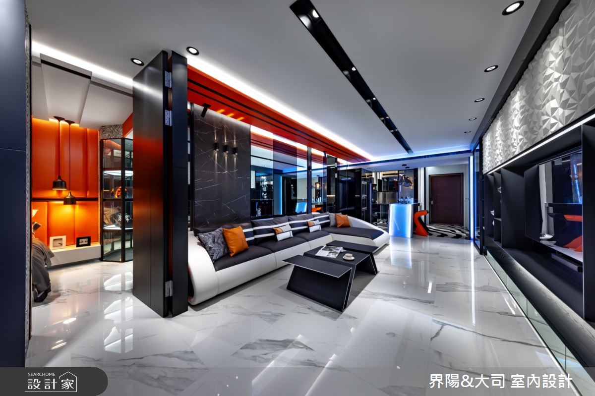 32坪新成屋(5年以下)＿現代風客廳案例圖片＿界陽&大司 室內設計＿界陽_27之6