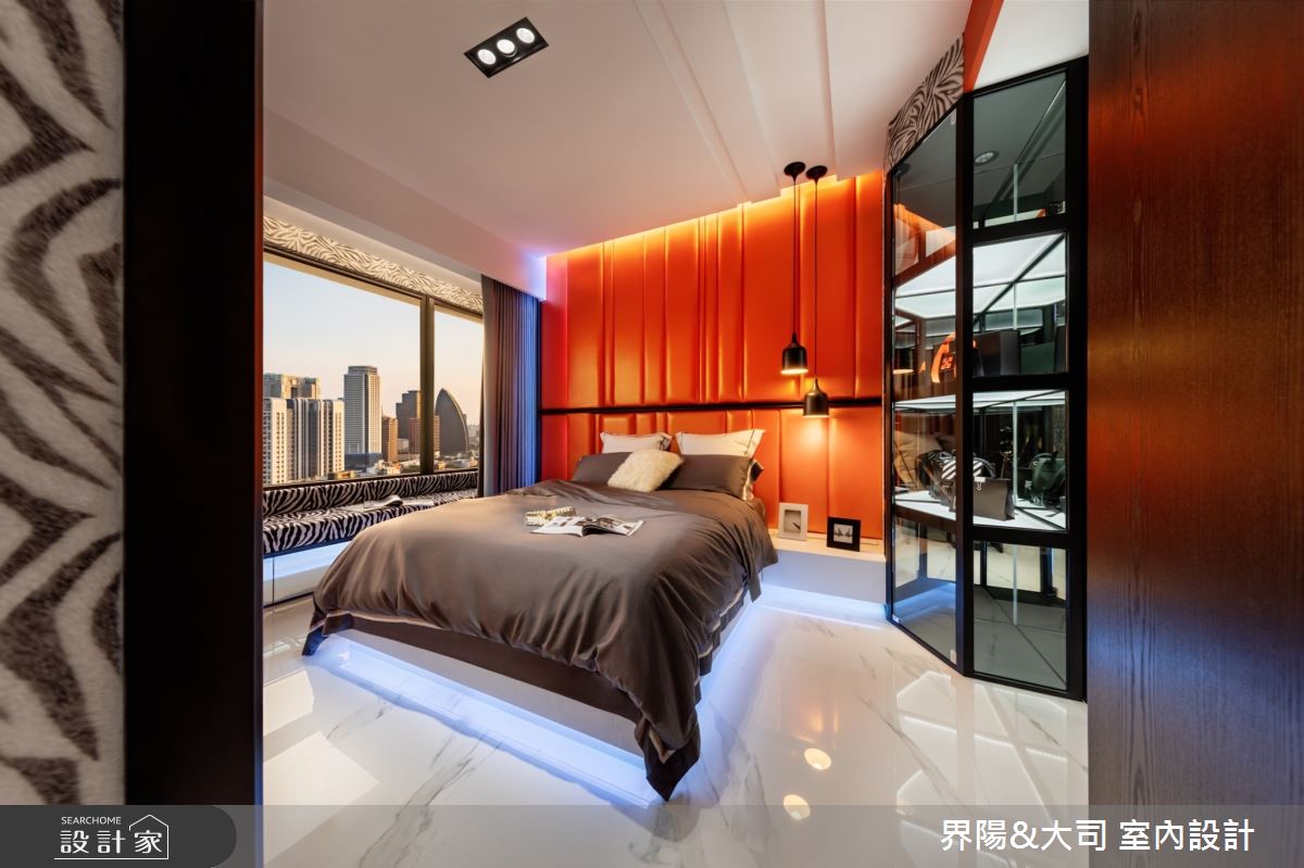 32坪新成屋(5年以下)＿現代風臥室臥榻案例圖片＿界陽&大司 室內設計＿界陽_27之10