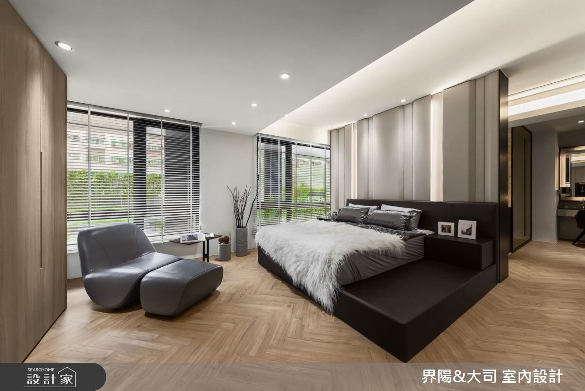 90坪新成屋(5年以下)＿現代風臥室案例圖片＿界陽&大司 室內設計＿界陽_30之11