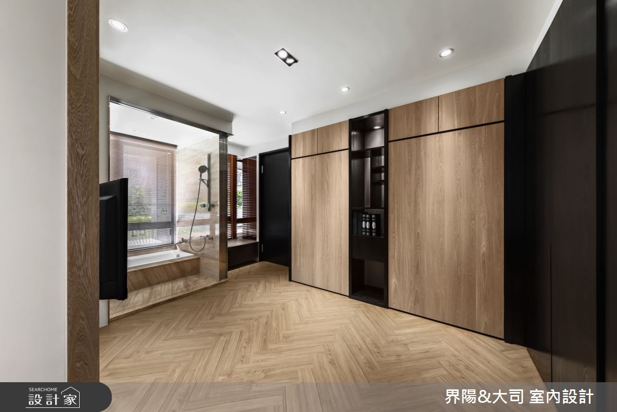 90坪新成屋(5年以下)＿現代風臥室案例圖片＿界陽&大司 室內設計＿界陽_30之13