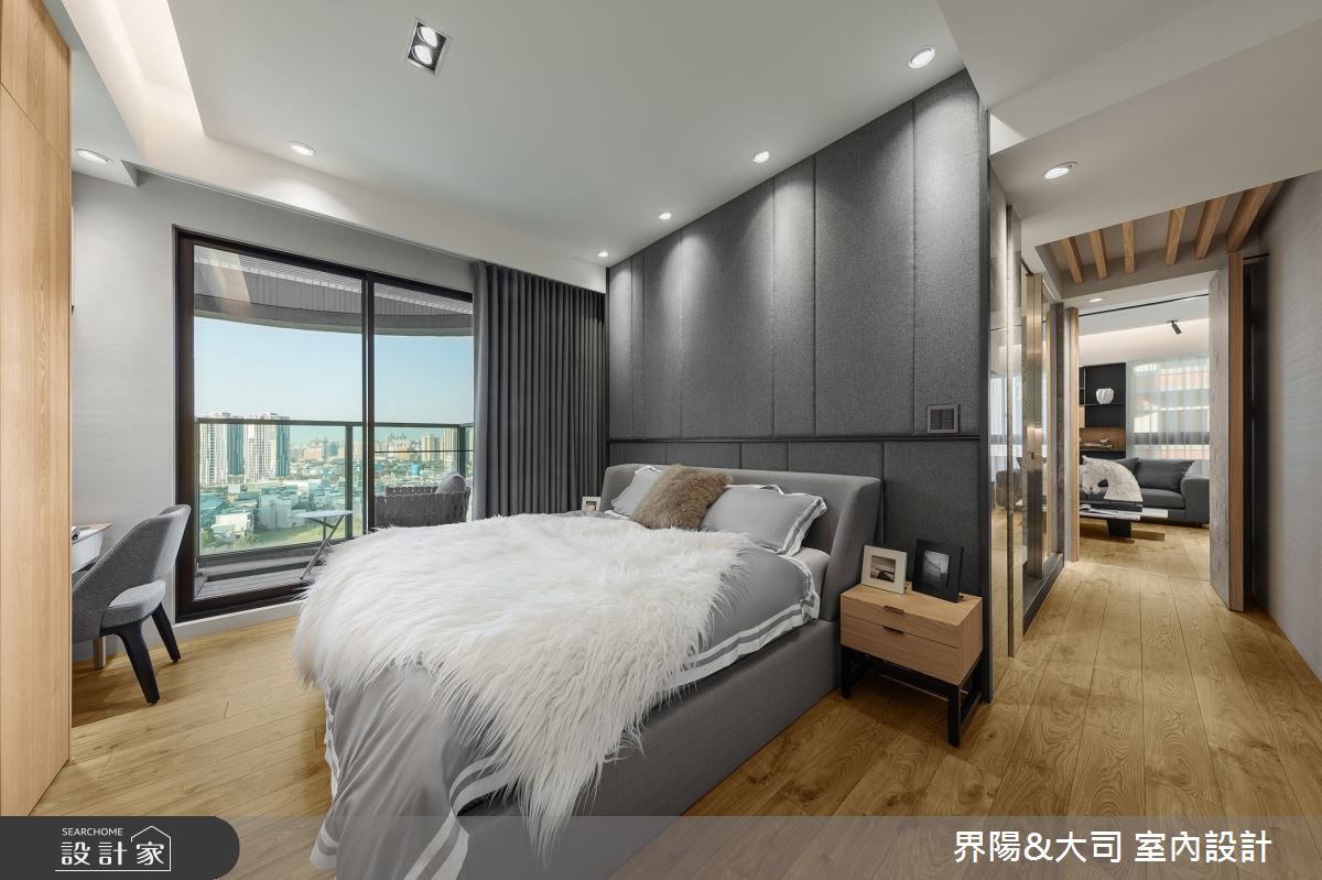 39坪新成屋(5年以下)＿現代風臥室案例圖片＿界陽&大司 室內設計＿界陽_31之12