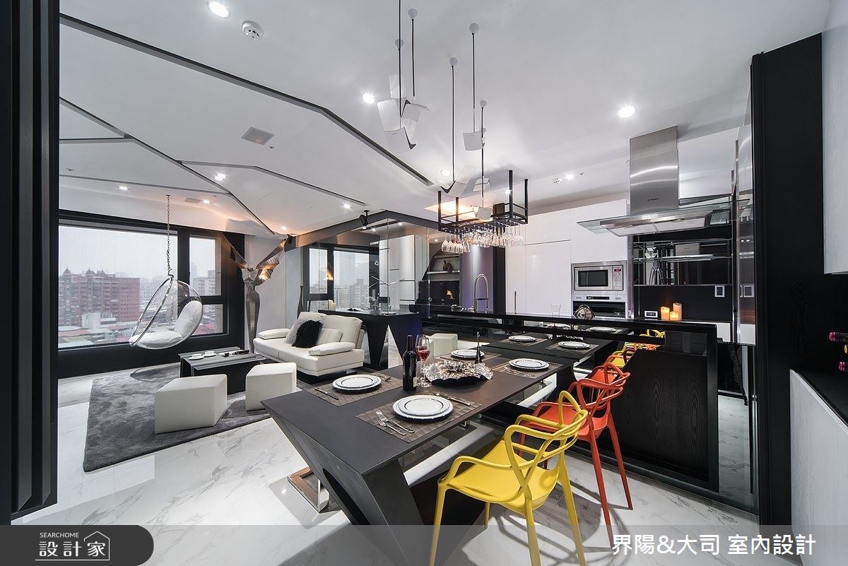 27坪新成屋(5年以下)＿現代風餐廳案例圖片＿界陽&大司 室內設計＿界陽_32之4