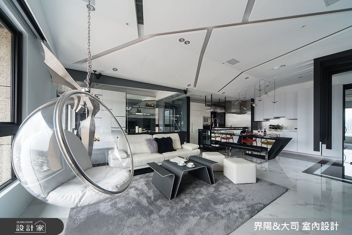 27坪新成屋(5年以下)＿現代風客廳案例圖片＿界陽&大司 室內設計＿界陽_32之9