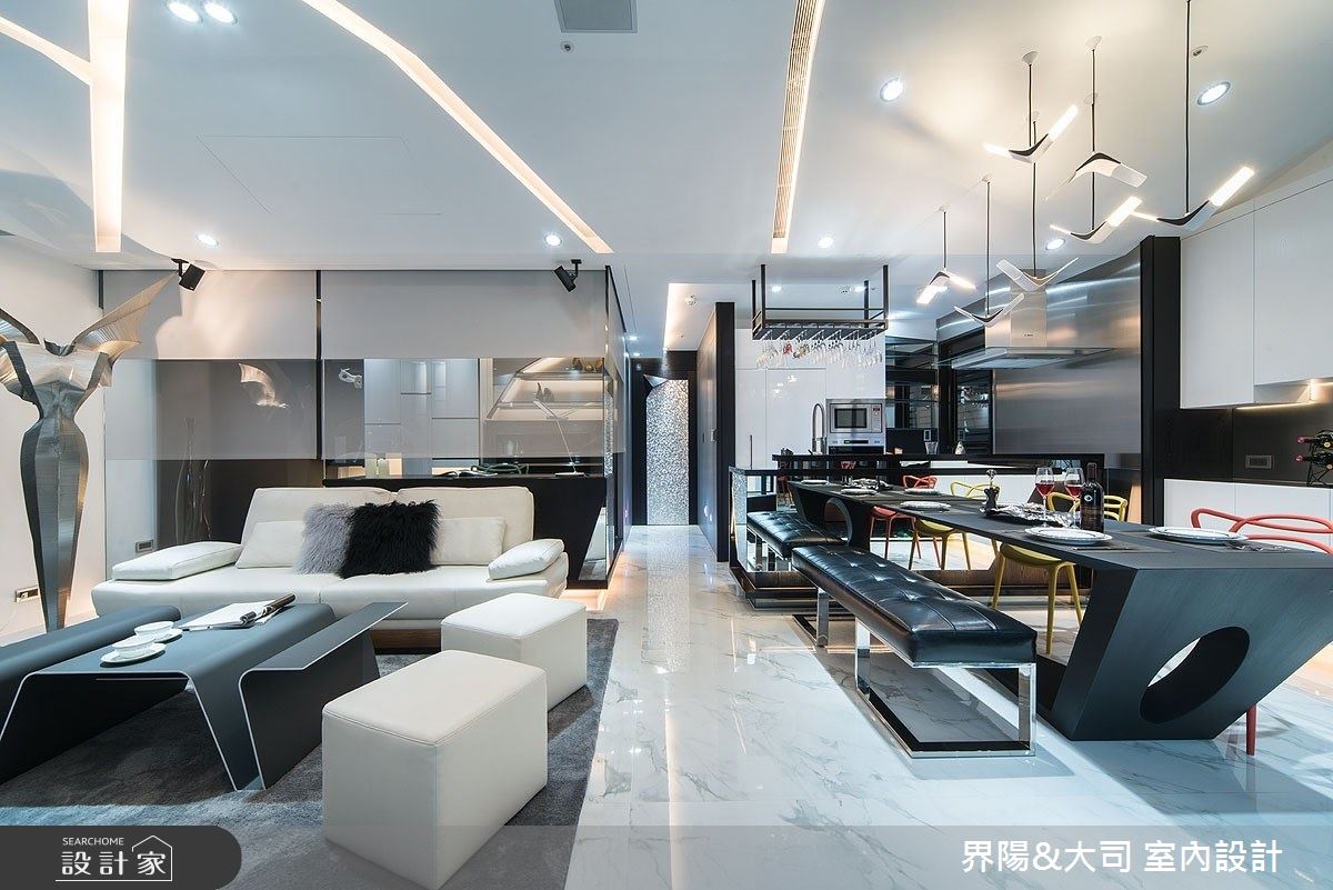 27坪新成屋(5年以下)＿現代風餐廳案例圖片＿界陽&大司 室內設計＿界陽_32之10