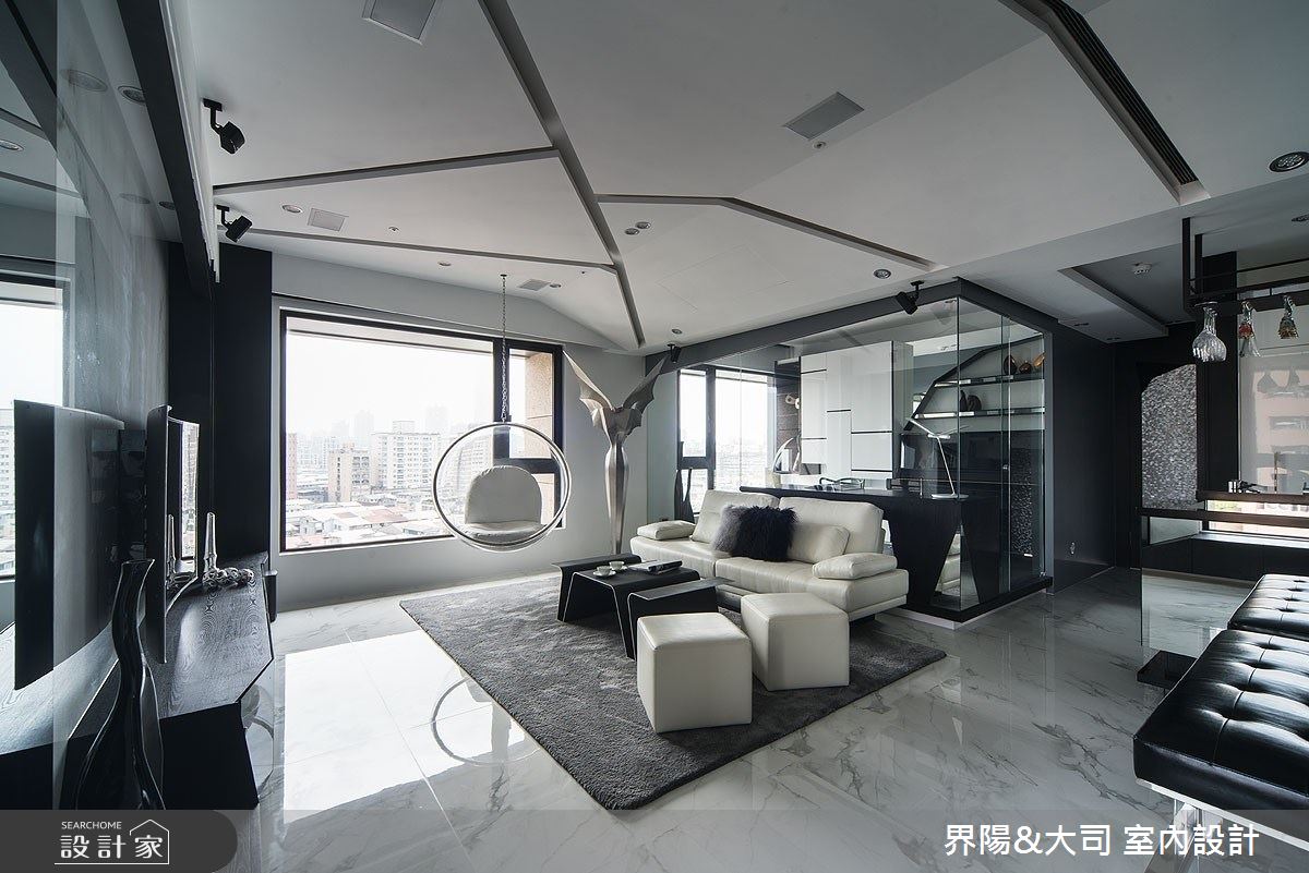 27坪新成屋(5年以下)＿現代風客廳案例圖片＿界陽&大司 室內設計＿界陽_32之2