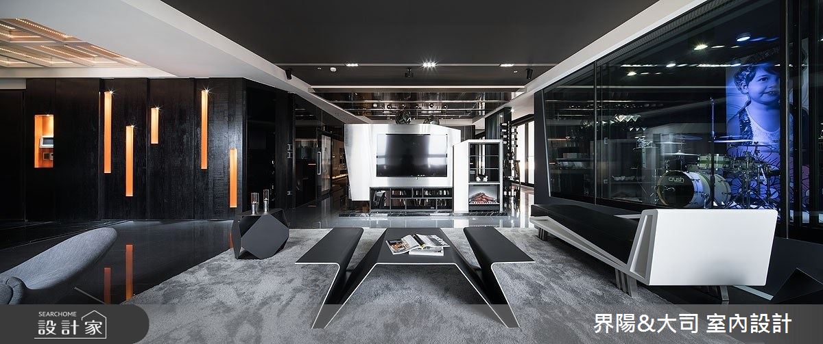 77坪新成屋(5年以下)＿現代風客廳案例圖片＿界陽&大司 室內設計＿界陽_33之3