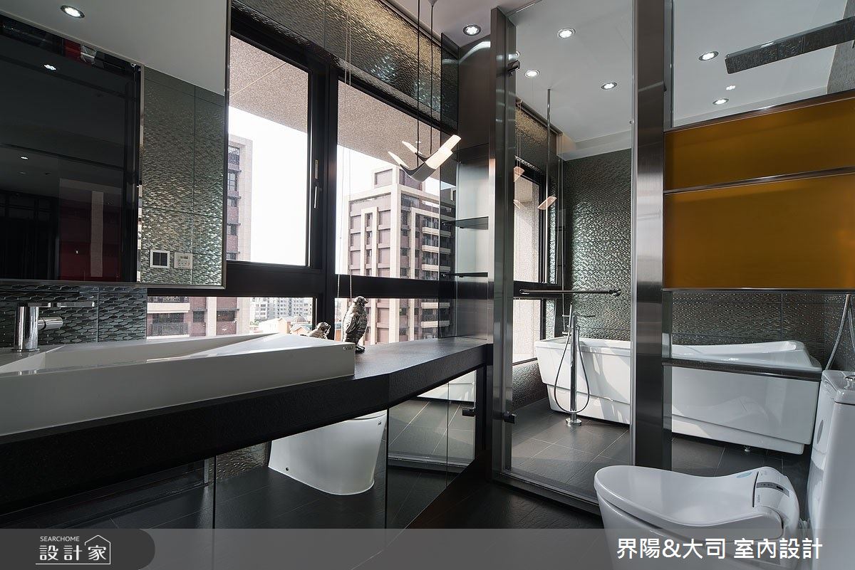77坪新成屋(5年以下)＿現代風浴室案例圖片＿界陽&大司 室內設計＿界陽_33之10