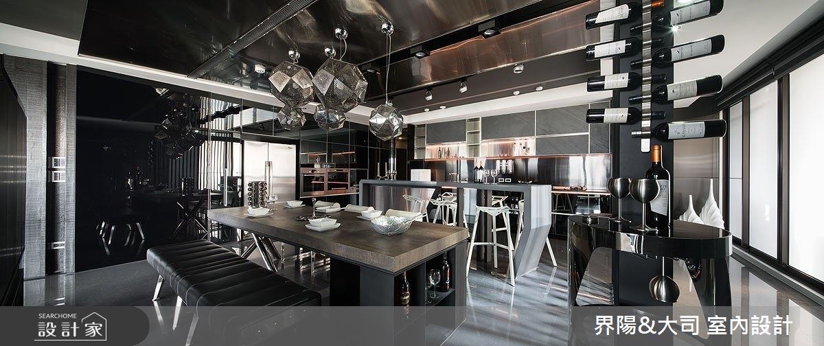 77坪新成屋(5年以下)＿現代風餐廳案例圖片＿界陽&大司 室內設計＿界陽_33之6