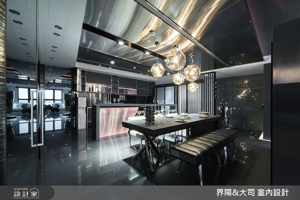 77坪新成屋(5年以下)＿現代風餐廳吧檯案例圖片＿界陽&大司 室內設計＿界陽_33之7