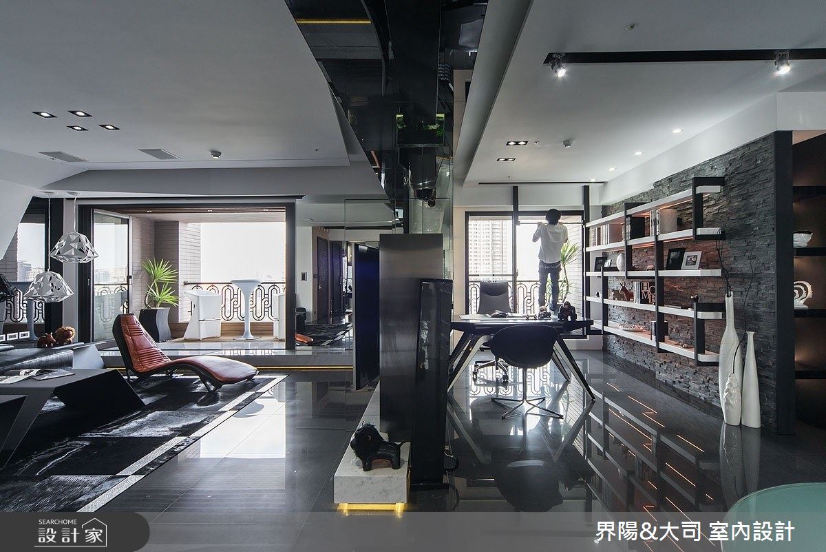 62坪新成屋(5年以下)＿現代風客廳案例圖片＿界陽&大司 室內設計＿界陽_35之1