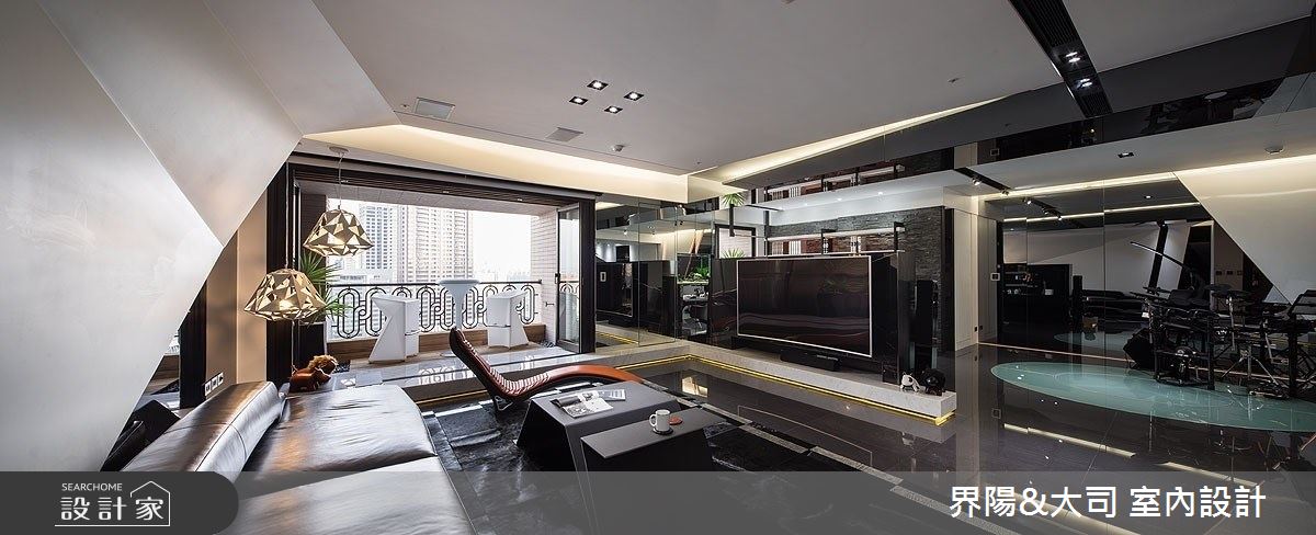 62坪新成屋(5年以下)＿現代風客廳案例圖片＿界陽&大司 室內設計＿界陽_35之2