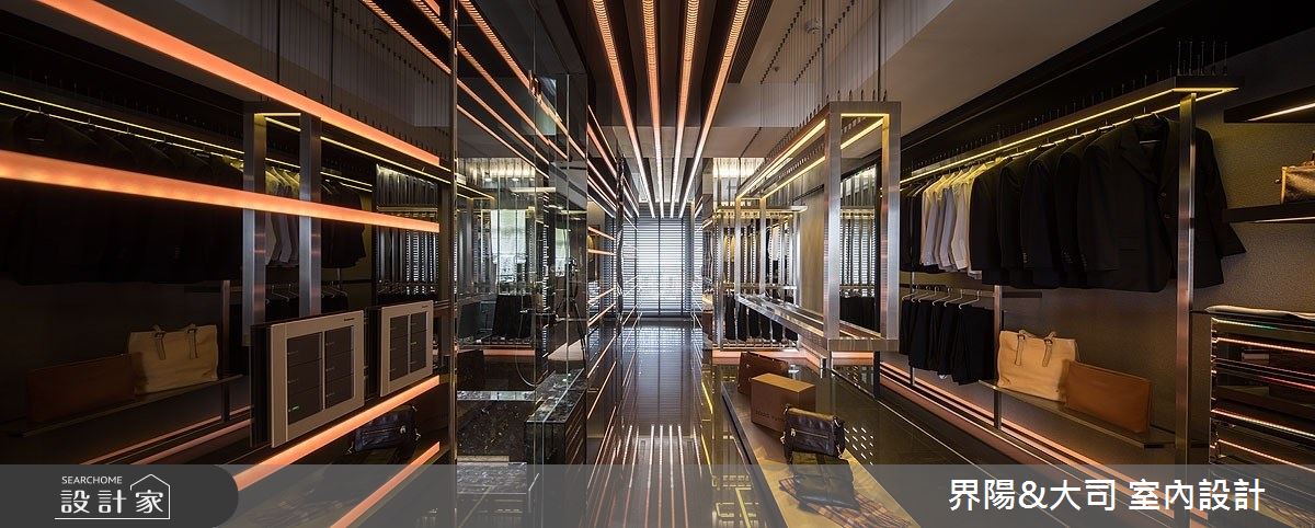 62坪新成屋(5年以下)＿現代風更衣間案例圖片＿界陽&大司 室內設計＿界陽_35之11