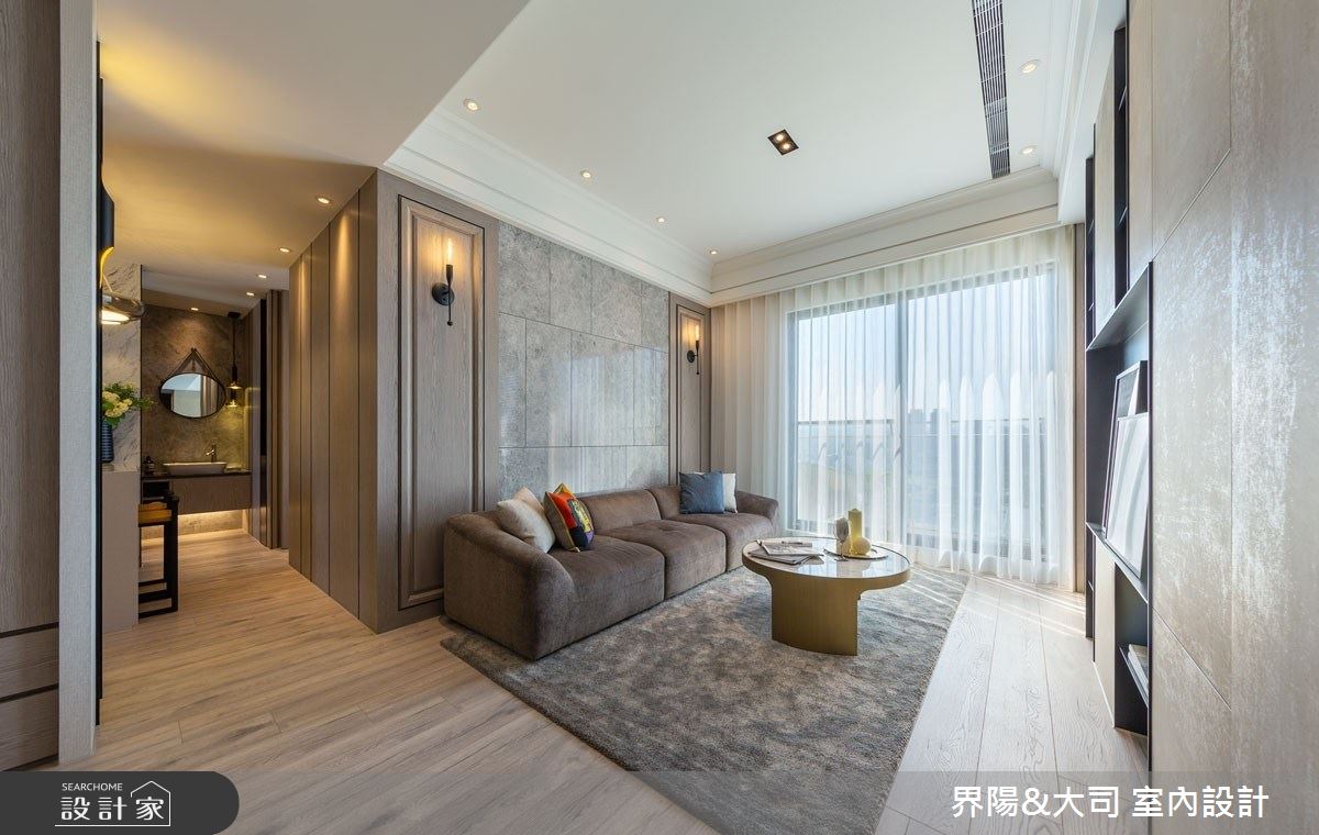 18坪預售屋＿現代風客廳案例圖片＿界陽&大司 室內設計＿界陽_36之3