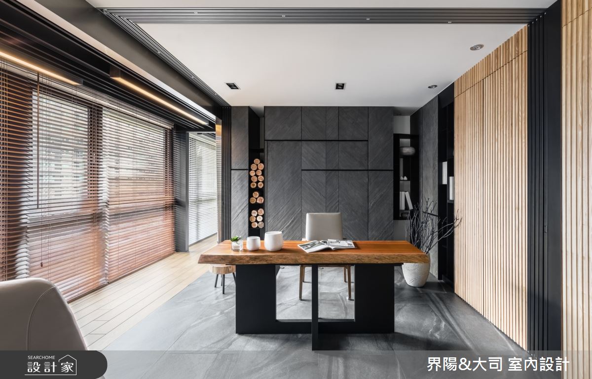 74坪新成屋(5年以下)＿現代風書房案例圖片＿界陽&大司 室內設計＿界陽_40之2