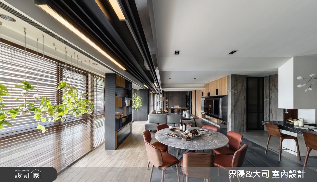 74坪新成屋(5年以下)＿現代風餐廳案例圖片＿界陽&大司 室內設計＿界陽_40之5
