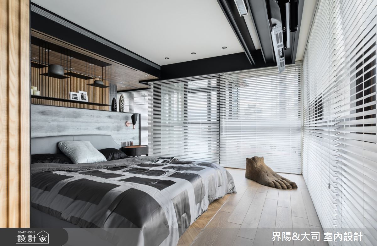 74坪新成屋(5年以下)＿現代風臥室案例圖片＿界陽&大司 室內設計＿界陽_40之9